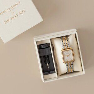 Jilly Box Fall 2024 Larsson & Jennings Boyfriend Mixed Metal Watch